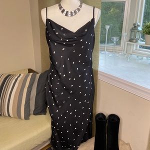 On The Spot Midi Slit Dress